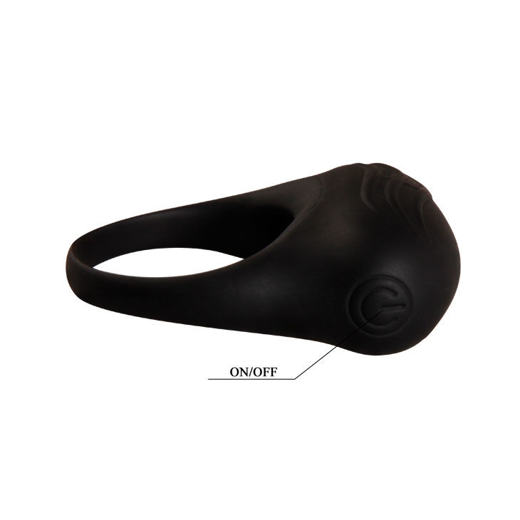 PRETTY LOVE - BERTRAM ANNEAU VIBRATEUR NOIR – Image 6