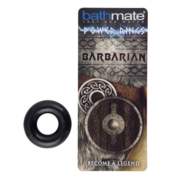 BATHMATE - ANNEAU DE PÉNIS NOIR BARBARE – Image 2