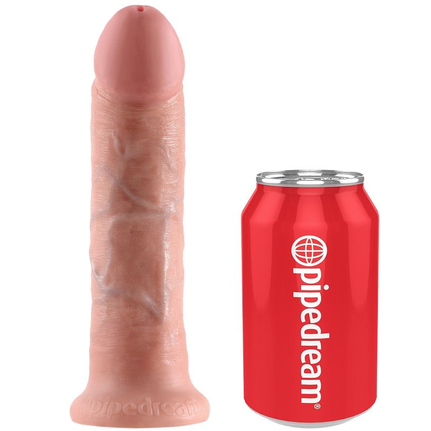 KING COCK - IMBRACATURA PER CAZZO KING CON PENE NATURALE REALISTICO 20,3 CM - immagine 6
