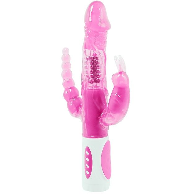 BAILE - PRETTY BUNNY TRIPLE VIBRATEUR ROTATEUR – Image 6