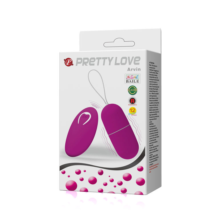 PRETTY LOVE - OEUF VIBRANT ARVIN TÉLÉCOMMANDE 12V – Image 2