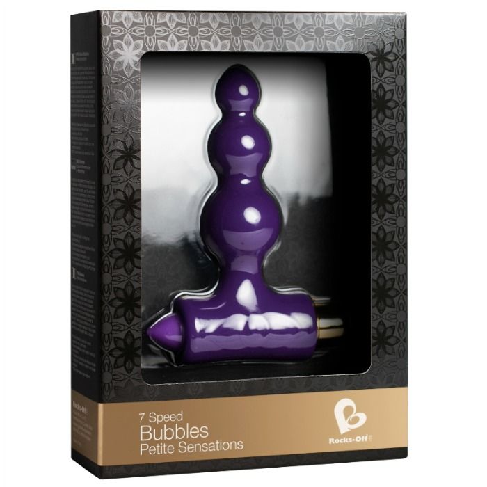 ROCKS-OFF - ESTIMULADOR ANAL PETITE BUBBLES - LILA - Imagen 2