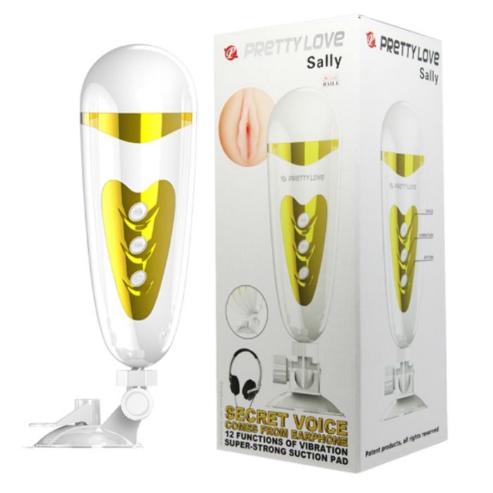PRETTY LOVE - MASTURBATEUR MASCULIN AVEC VIBRATION ET SON SALLY – Image 7