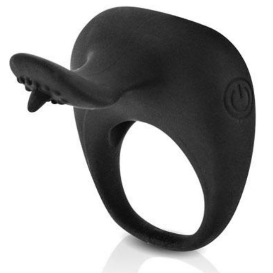 PRETTY LOVE - THIMBLE ANNEAU VIBRATEUR NOIR – Image 7