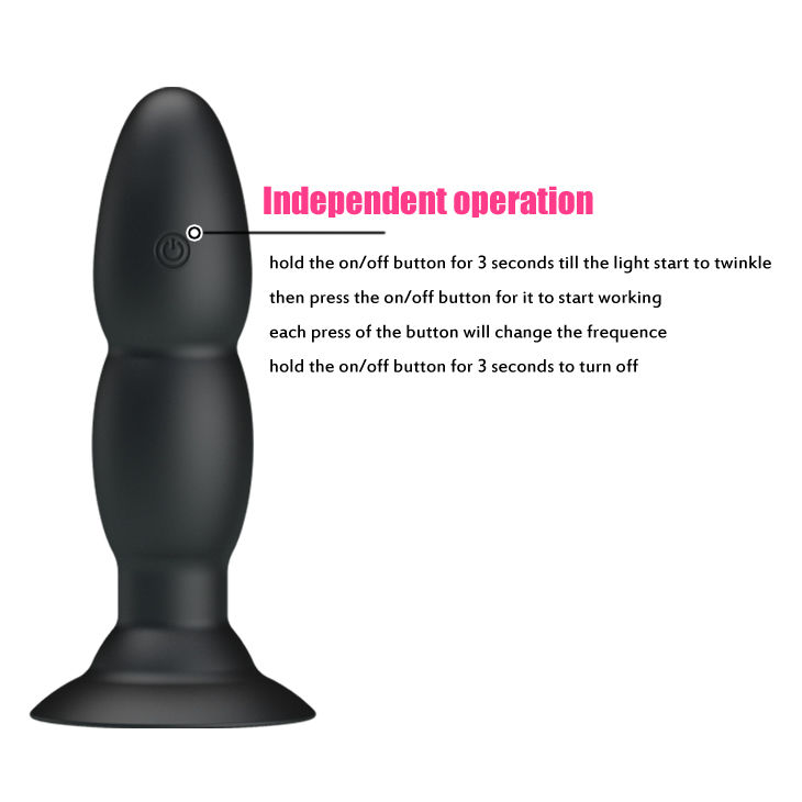 PRETTY LOVE - PLUG VIBRATOR AND ROTATION BY REMOTE CONTROL - Image 5
