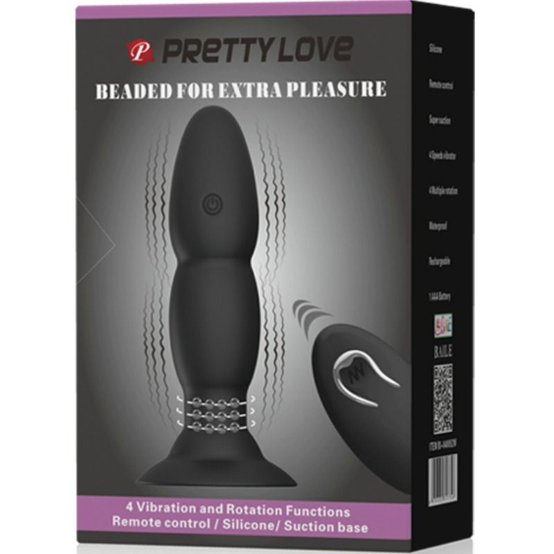PRETTY LOVE - PLUG VIBRATOR AND ROTATION BY REMOTE CONTROL - Image 6