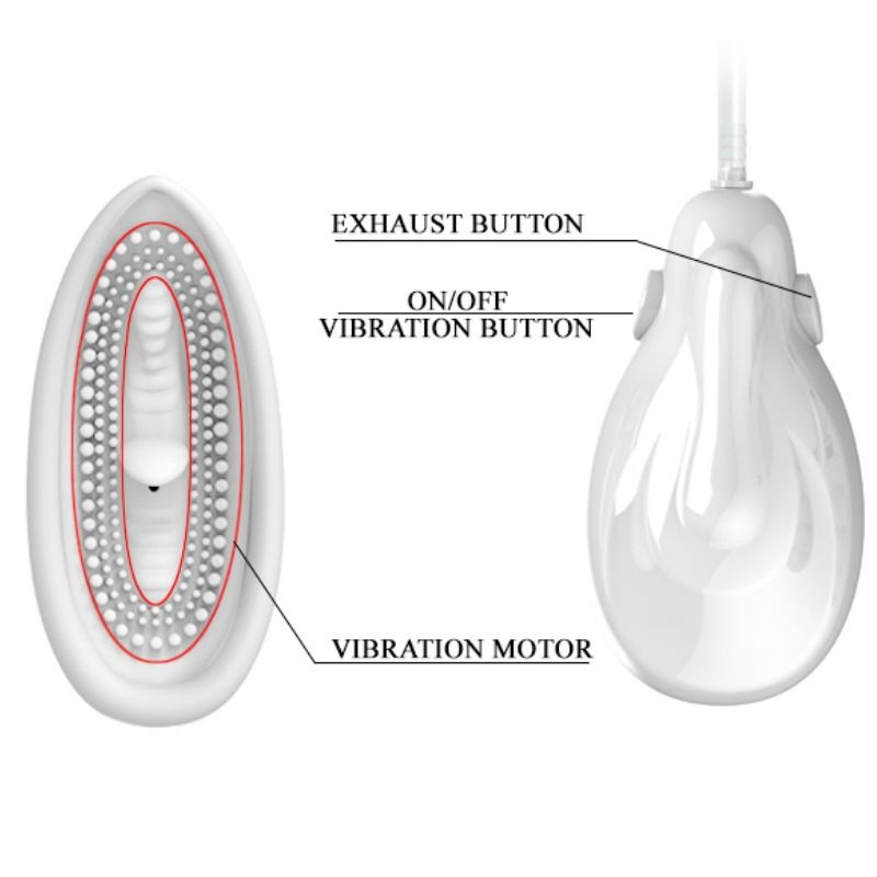 PRETTY LOVE - FLIRTATION SAUGEN STIMULATOR LEIDENSCHAFTLICHER LIEBHABER – Bild 4