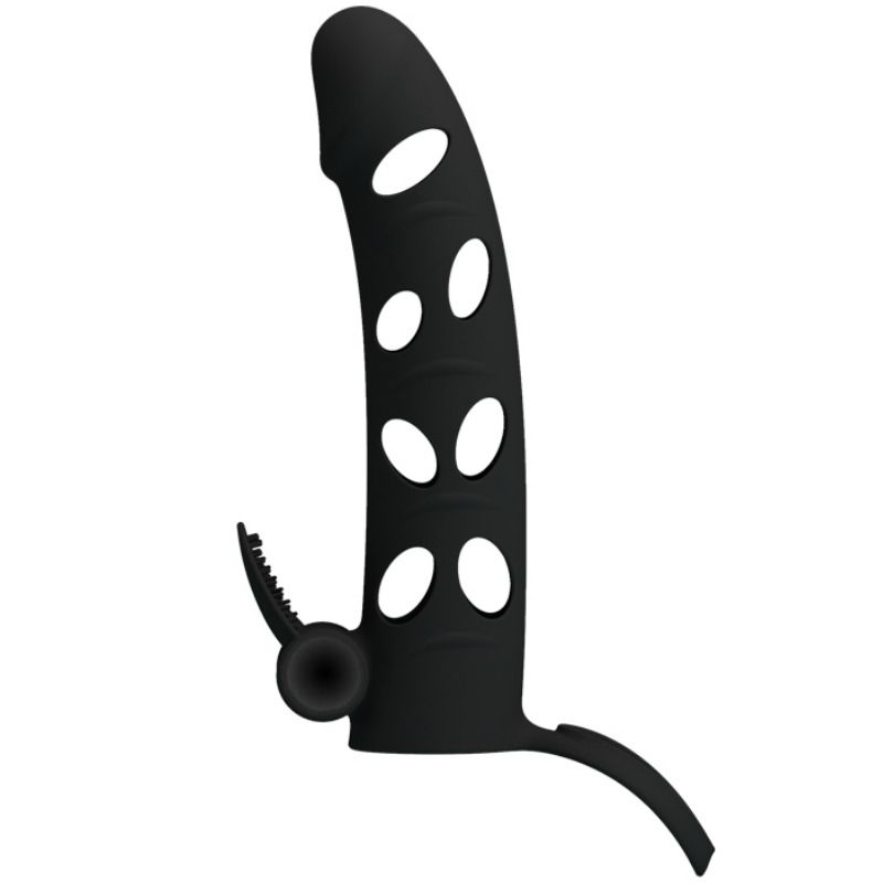PRETTY LOVE - HOUSSE EN SILICONE AVEC VIBRATION 15.2 CM – Image 2