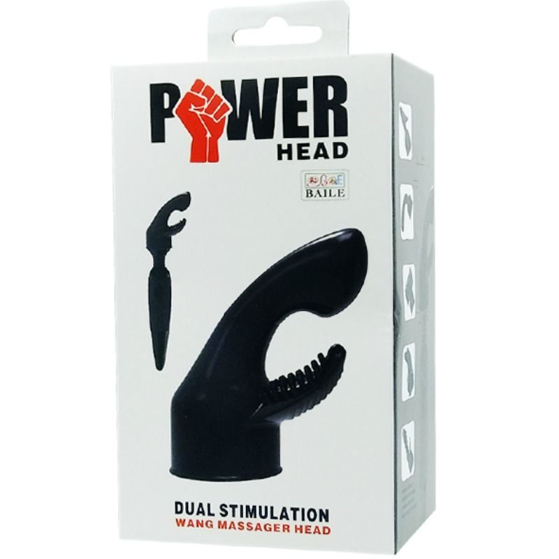 BAILE - POWER HEAD TÊTE INTERCAMBIABLE POUR MASSEURSTIMULATION DU POINT GY ET CLITORIS – Image 6