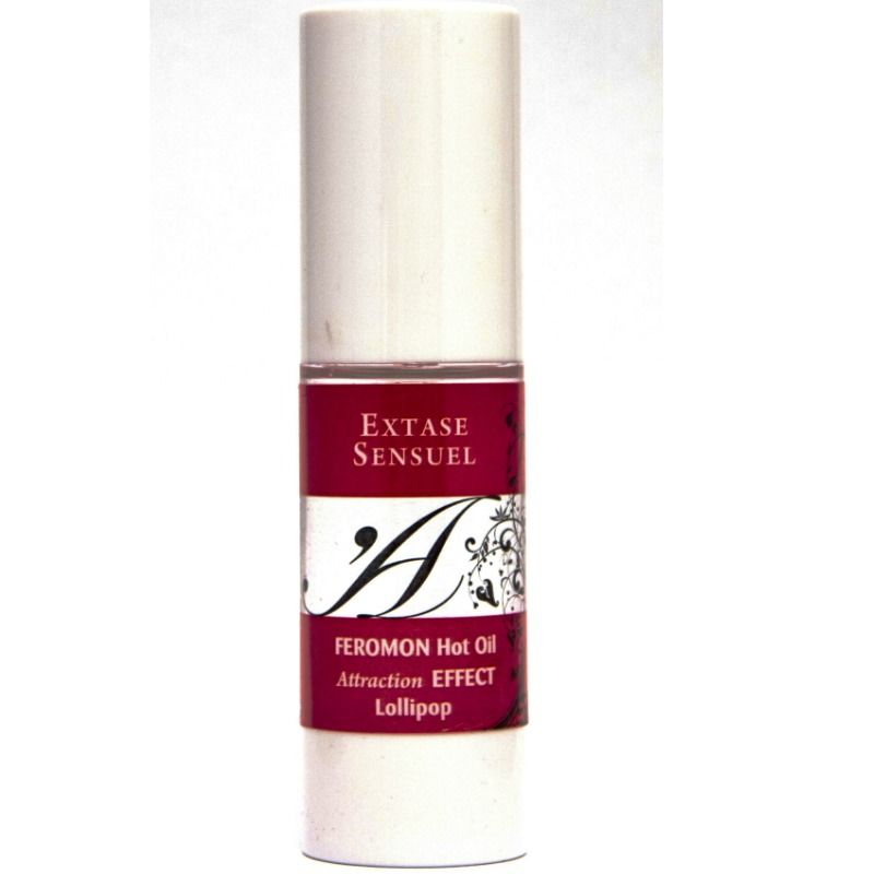 EXTASE SENSUAL - MASSAGEÖL MIT WRMEFFEKT UND LOLLIPOP PHEROMONEN 30 ML – Bild 3