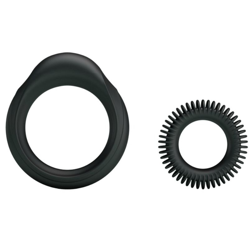 BAILE - KIT 2 ANILLOS SILICONA RING MANHOOD - Imagen 5
