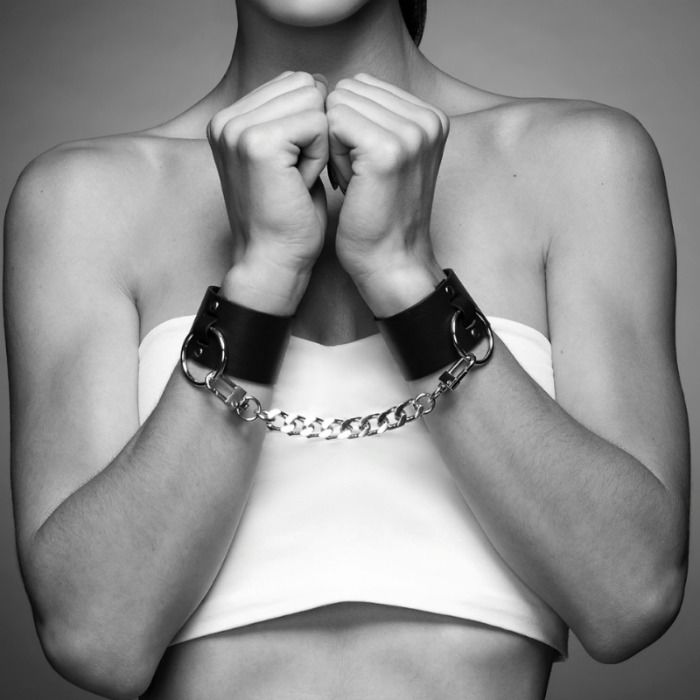 BIJOUX INDISCRETS - MAZE ESPOSAS Y BRAZALETES NEGRO - Imagen 2