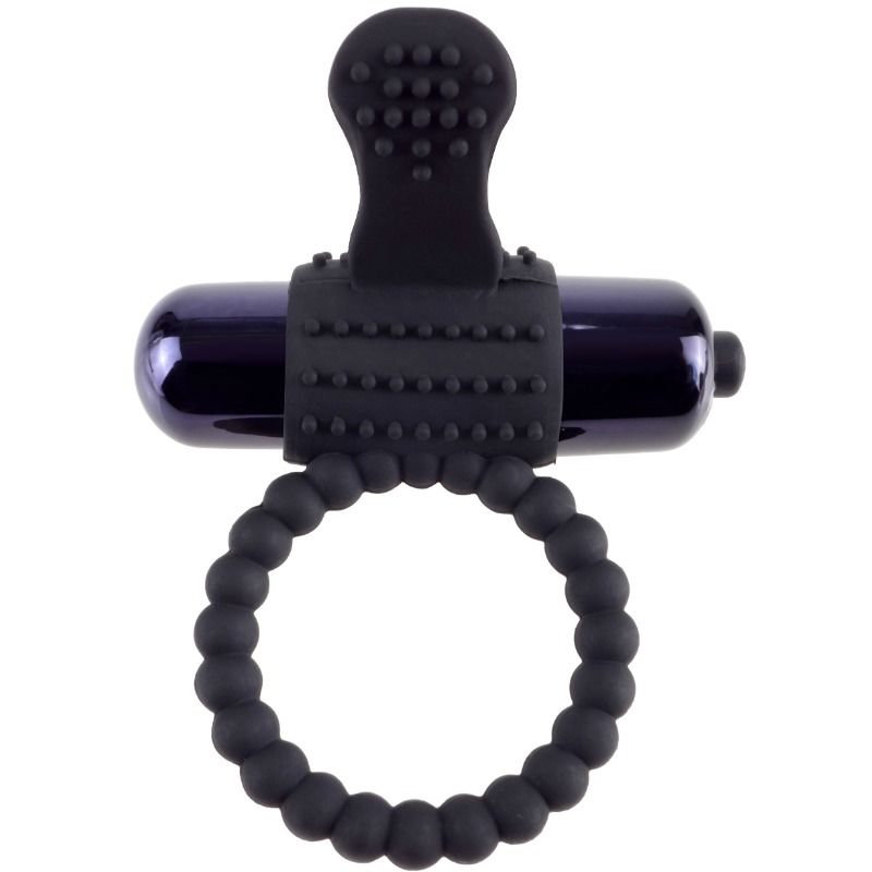 FANTASY C-RINGZ - ANNEAU VIBRANT EN SILICONE NOIR FANTASY C-RING – Image 4