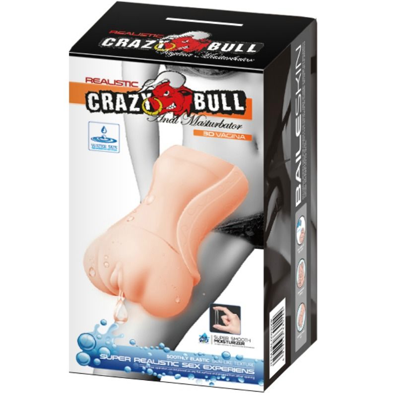 CRAZY BULL - MASTURBADOR DE VAGINA PELE DE GUA - Image 4