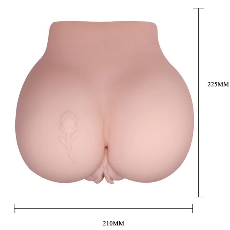 CRAZY BULL - VAGINA Y ANO CON TATUAJE REALÍSTICOS CON VIBRACIÓN - Imagen 10