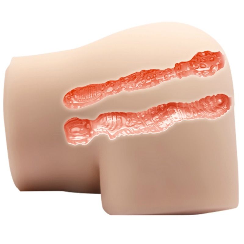 CRAZY BULL - VAGINA E ANO REALISTICI CON VIBRAZIONE POSIZIONE 4 - immagine 6
