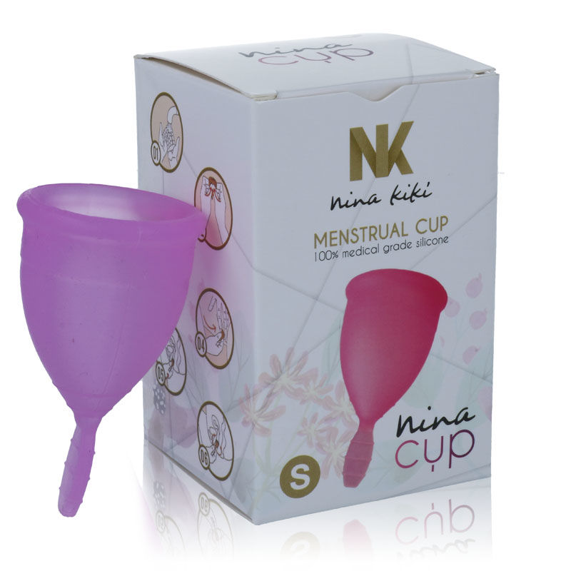 NINA KIKÍ - MENSTRUAL CUP LILA - GRÖSSE S – Bild 4