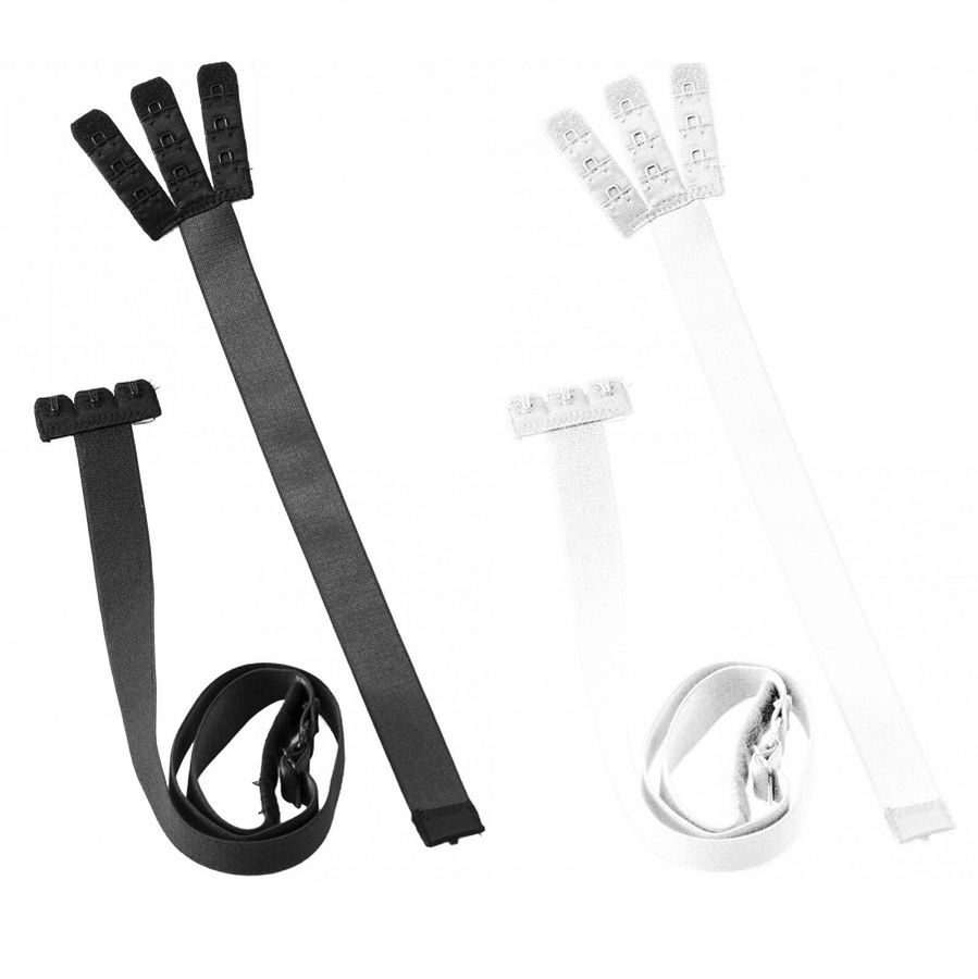 BYE-BRA - ADAPTADOR SUJETADOR ESPALDA ABIERTA NEGRO & BLANCO - Imagen 3