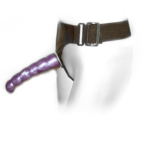 BAILE - HARNAIS ANAL ET VAGINAL FEMME LILAS GPOINT 17 CM – Image 7