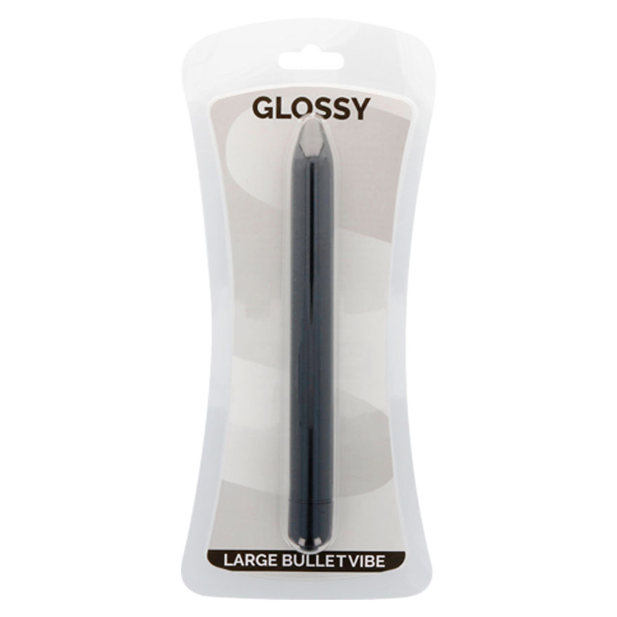 GLOSSY - SLIM VIBRADOR NEGRO - Imagen 2