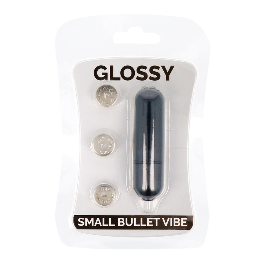 GLOSSY - SMALL BALA VIBRADORA NEGRO - Imagen 2