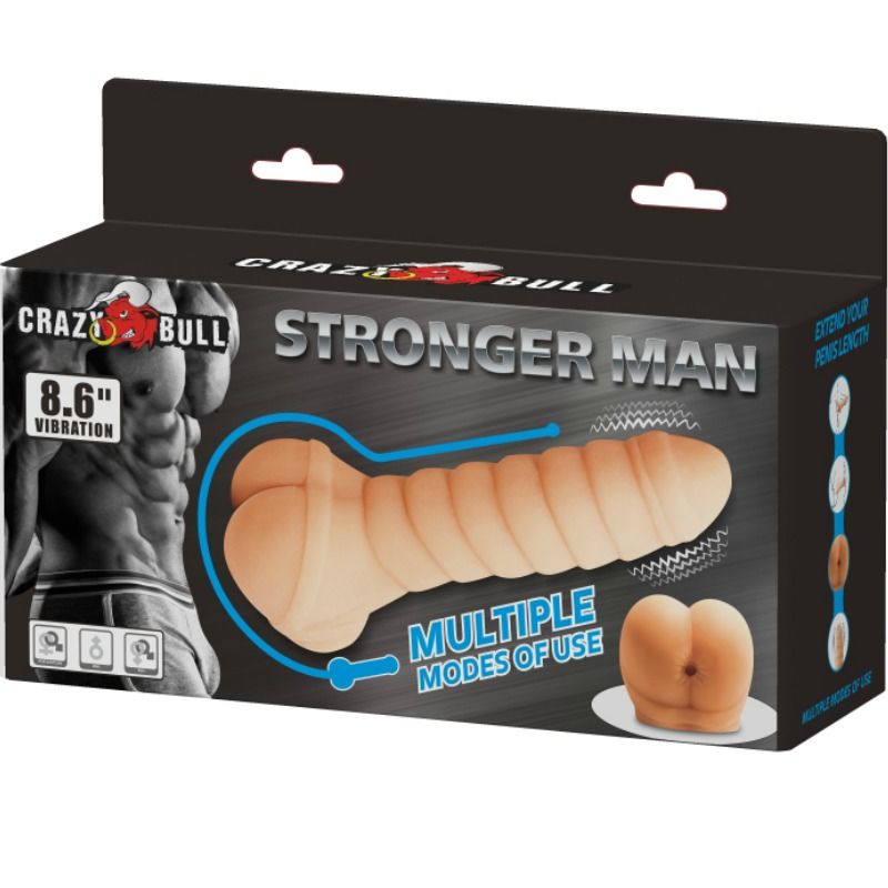 CRAZY BULL - PÉNIS MULTIFONCTIONNEL 21.8 CM – Image 3