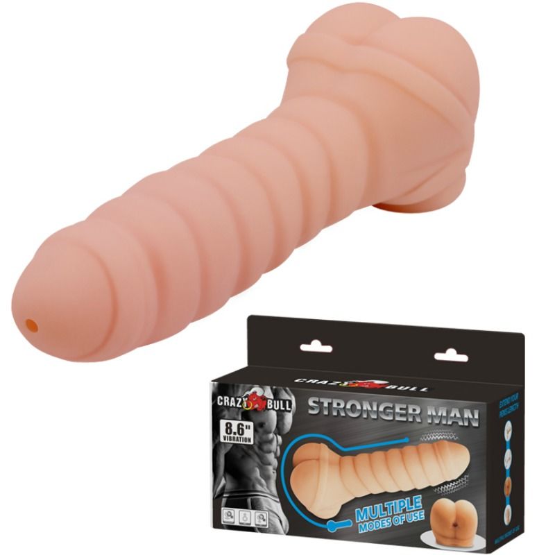 CRAZY BULL - PÉNIS MULTIFONCTIONNEL 21.8 CM – Image 4