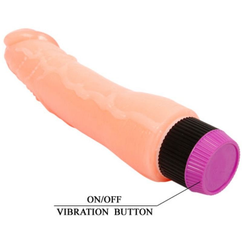 BAILE - VIBRATEUR NATUREL FLEXIBLE RÉALISTE 24 CM – Image 6