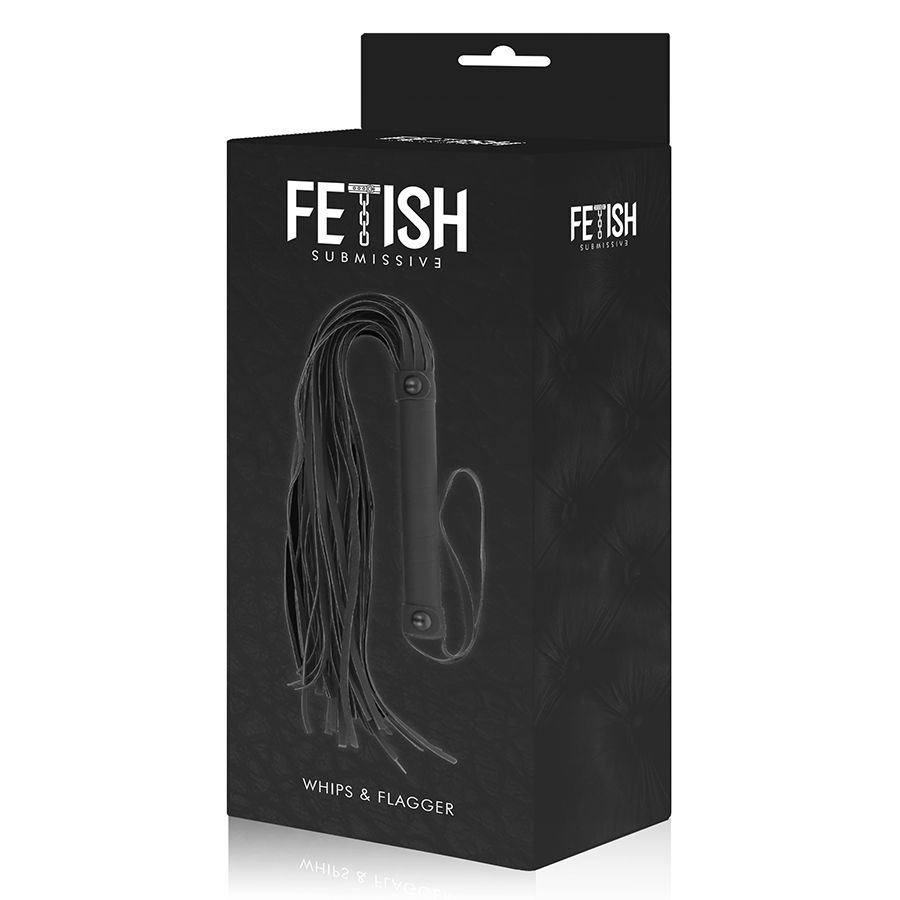FETISH SUBMISSIVE - PEITSCHE AUS VEGANEM LEDER – Bild 2