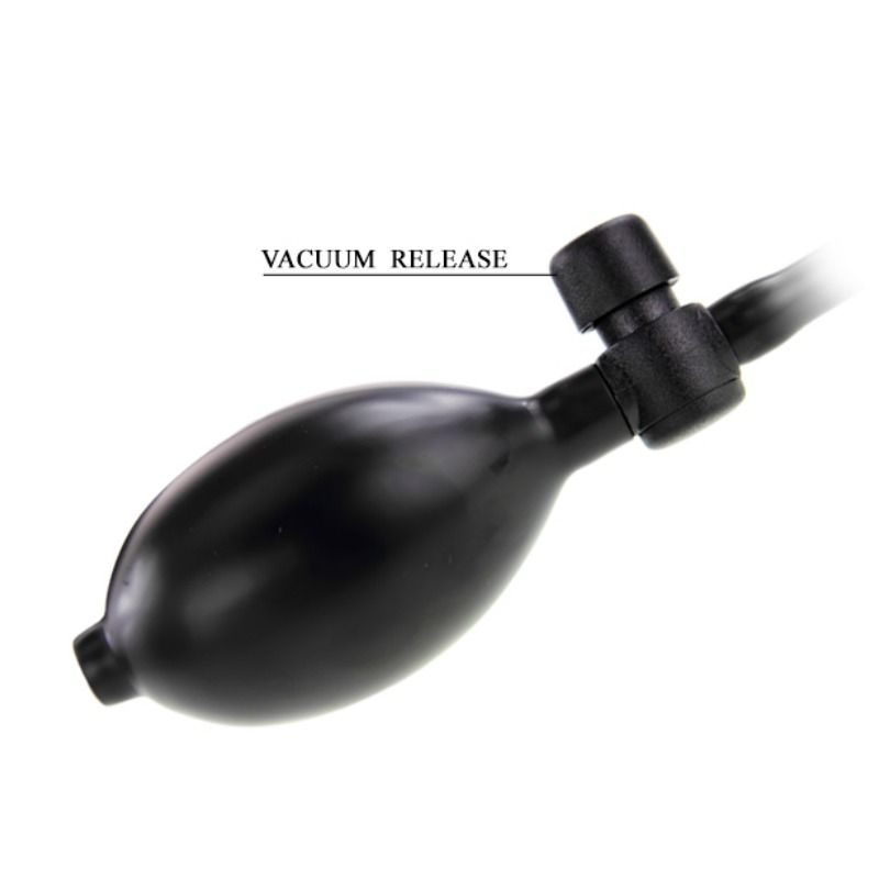BAILE - DILDO REALÍSTICO VIBRADOR E INFLABLE 18.8 CM - Imagen 5