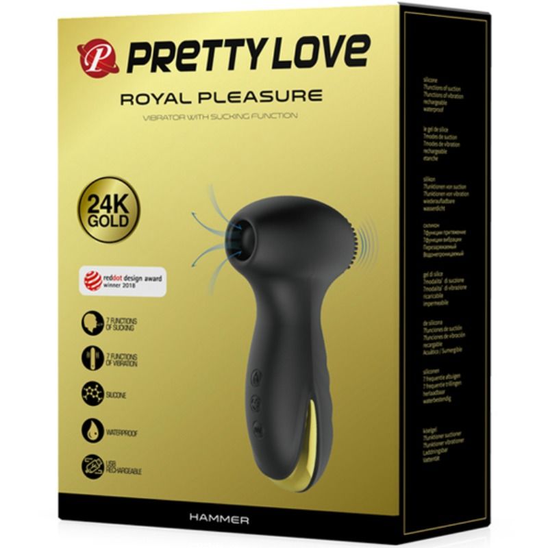 PRETTY LOVE - MARTEAU INTELLIGENT À VIBRATION ET ASPIRATION – Image 5