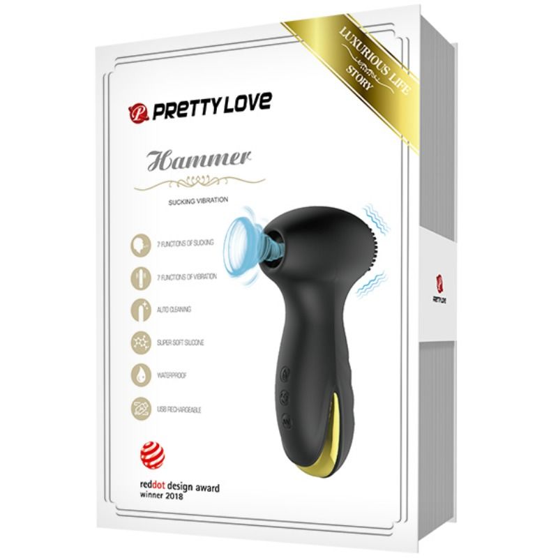 PRETTY LOVE - MARTEAU INTELLIGENT À VIBRATION ET ASPIRATION – Image 6