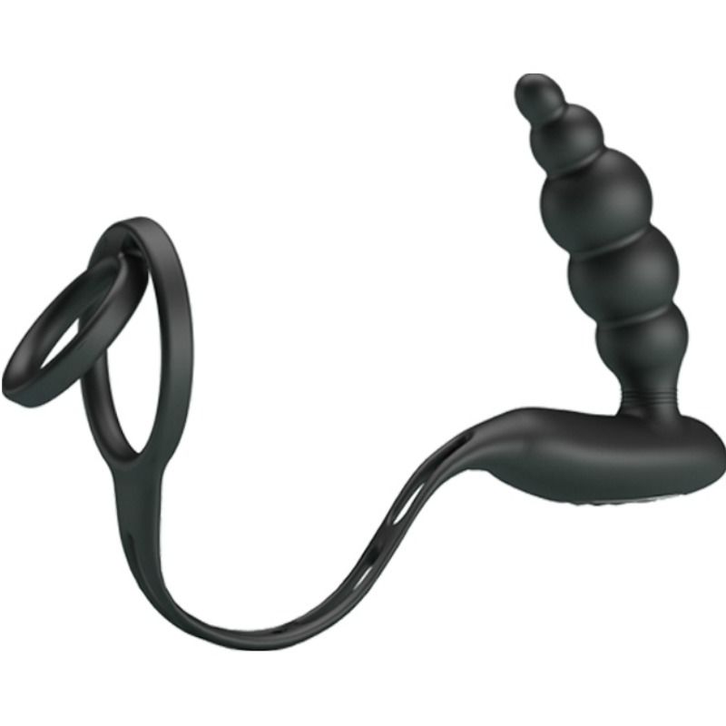 PRETTY LOVE - ANNEAUX PÉNIS AVEC PLUG VIBRATEUR – Image 5