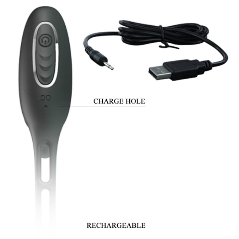 PRETTY LOVE - ANNEAUX PÉNIS AVEC PLUG VIBRATEUR – Image 8