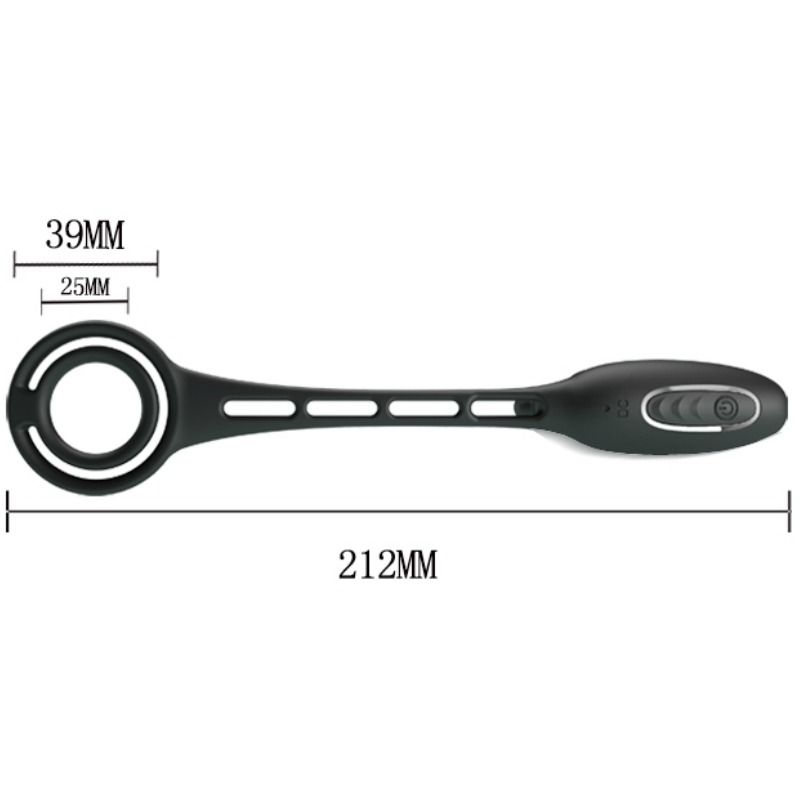 PRETTY LOVE - ANNEAUX PÉNIS AVEC PLUG VIBRATEUR – Image 9