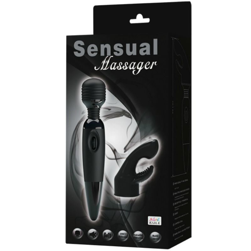 BAILE - SENSUAL MASAJEADOR CON CABEZAL INTERCAMBIABLE - Imagen 7