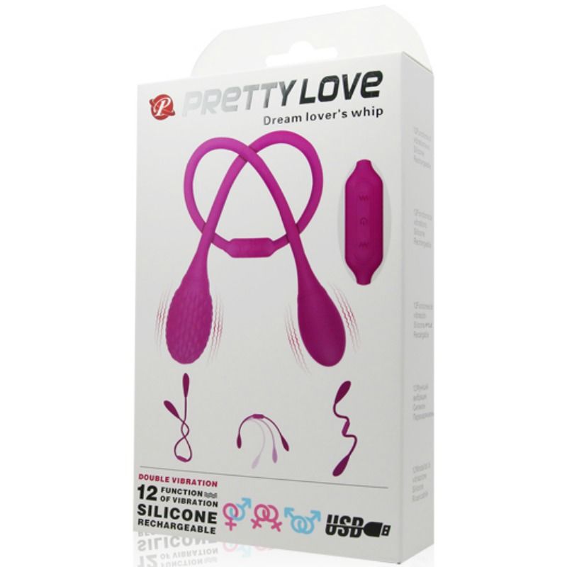 PRETTY LOVE - STIMOLATORE UNISEX DREAM LOVERS WHIP 2 - immagine 2