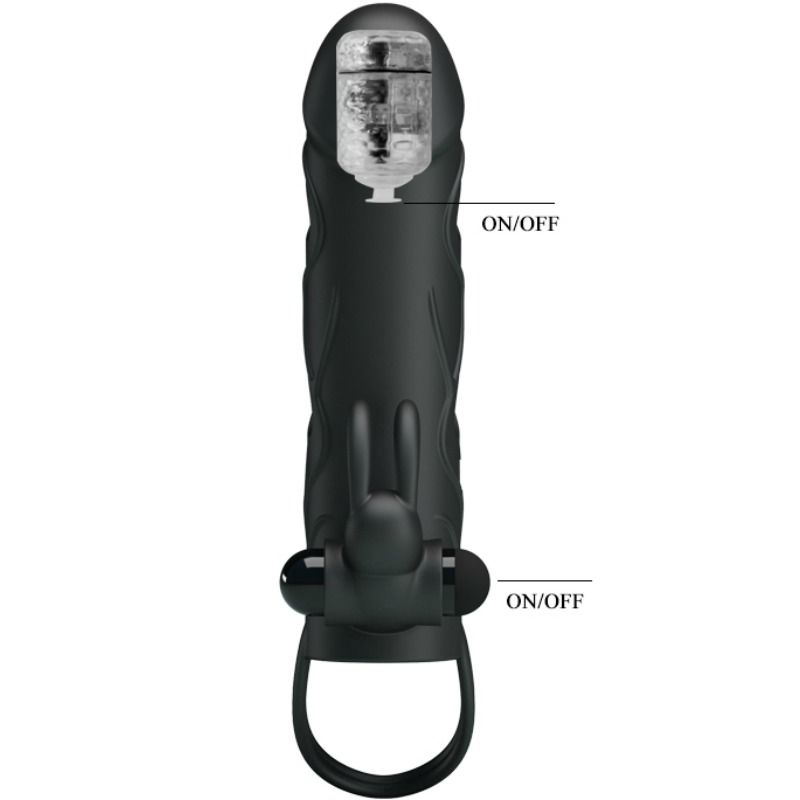 PRETTY LOVE - HOUSSE EN SILICONE AVEC VIBRATION 14 CM 2.0 – Image 4