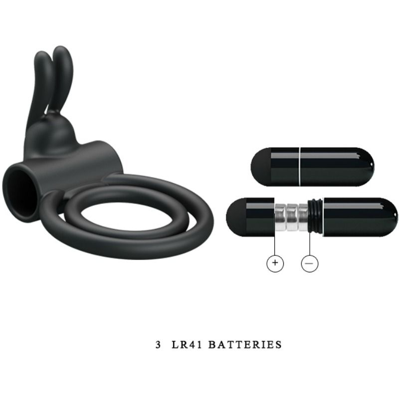 PRETTY LOVE - ANNEAU VIBRATEUR EN SILICONE OSMOND – Image 6