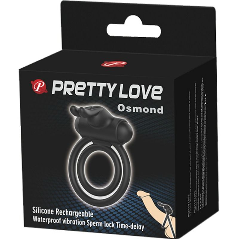 PRETTY LOVE - ANNEAU VIBRATEUR EN SILICONE OSMOND – Image 7