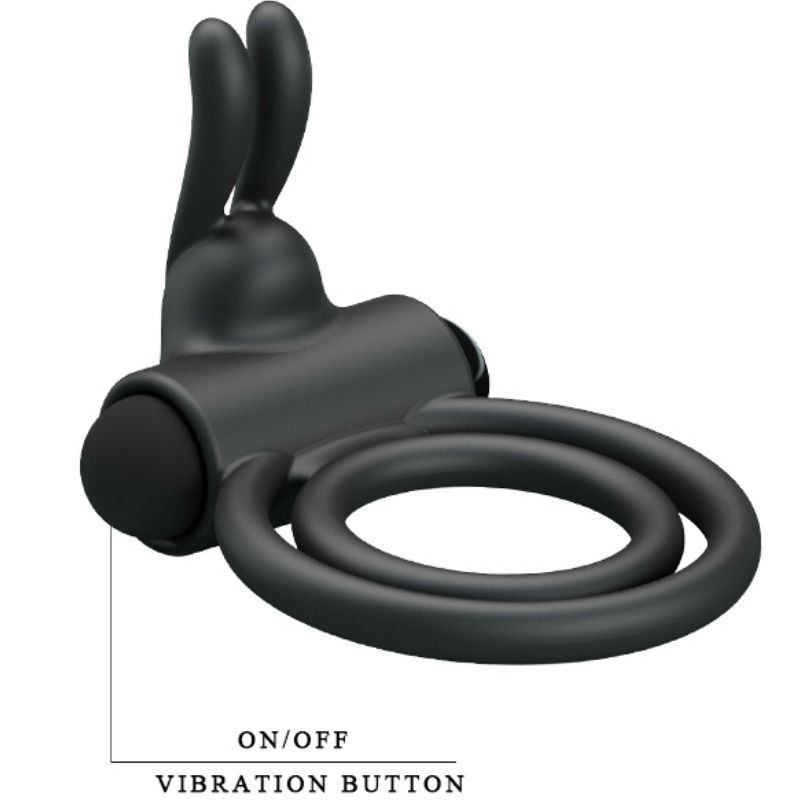 PRETTY LOVE - ANNEAU VIBRATEUR EN SILICONE OSMOND – Image 8