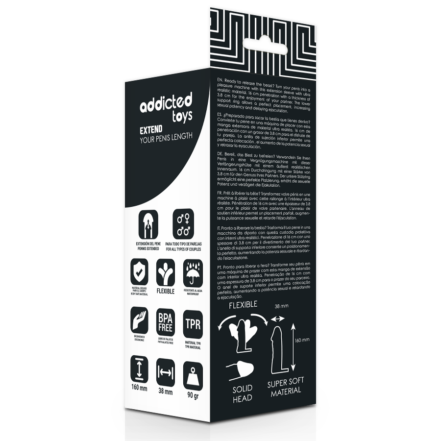 ADDICTED TOYS - ESTENDONO IL TUO PENE 16 CM - immagine 2