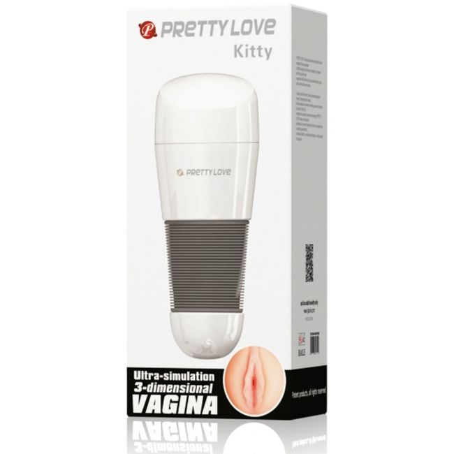 PRETTY LOVE - KITTY WHITE VAGINA MASTURBATOR - Image 5