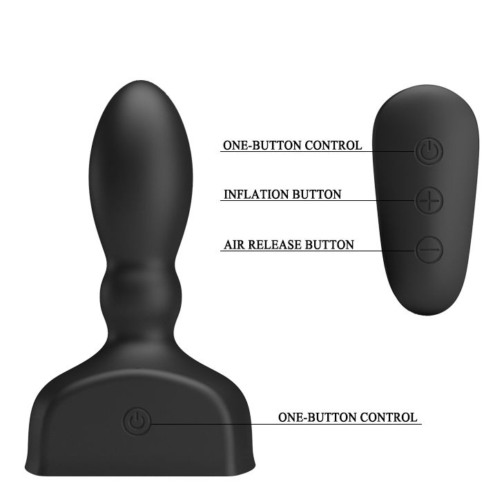 PRETTY LOVE - MARRIEL PROSTÁTICO VIBRADOR E INFLABLE - Imagen 6