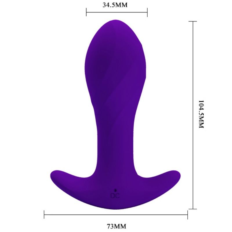 PRETTY LOVE - VIBRADOR ANAL LILA - Imagen 6
