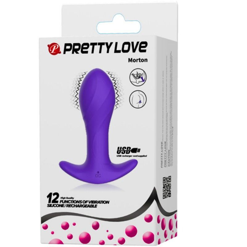 PRETTY LOVE - VIBRADOR ANAL LILA - Imagen 4