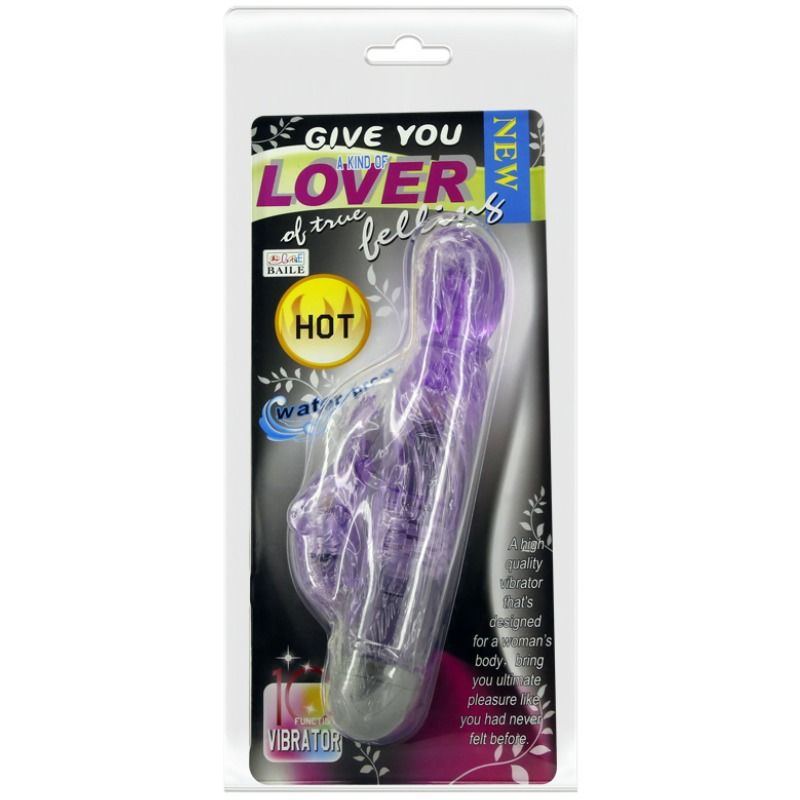 BAILE - VOUS OFFRIR UNE SORTE DE VIBRATEUR AMANT AVEC LAPIN LILAC 10 MODES – Image 3