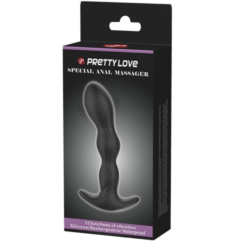 PRETTY LOVE - ANAL MASSAGER 12 VIBRATIONSMODI – Bild 3