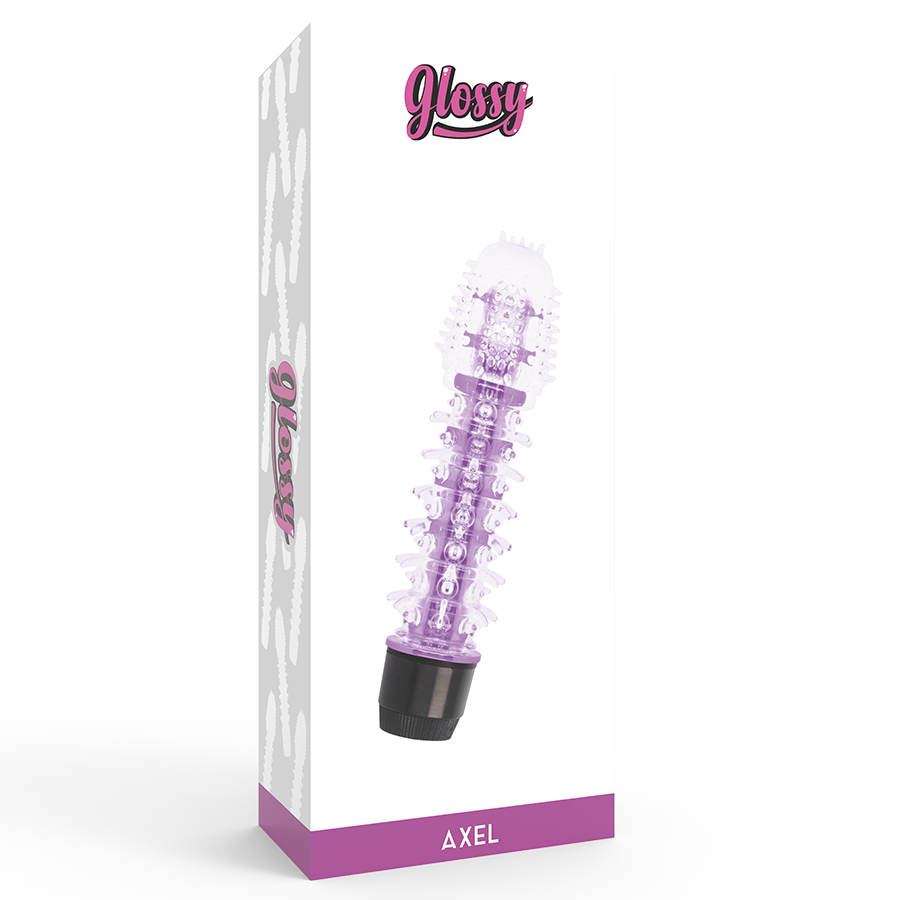GLOSSY - VIBRATORE AXEL LILLA - immagine 3