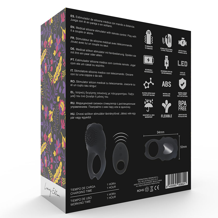 MIA - TELECOMMANDE COLOSSEO RING NOIR – Image 7